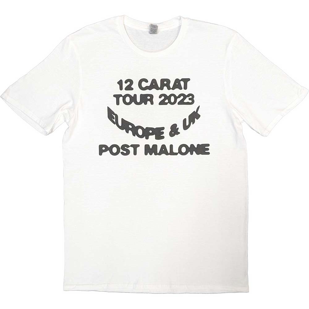 Post Malone - Spotlight 2023 Tour Tshirt Homme - Blanc